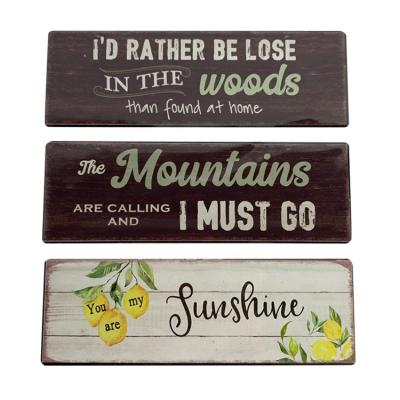 China Eco-friendy Wholesale Sets 3 Size 15x5cm or Customized and Different Styles Home Decoration Metal Fridge Magnet for sale