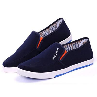 China Deodorization 2019 autumn new men's cloth shoes youth student casual flat shoes breathable comfortable shallow wearable men's shoes for sale