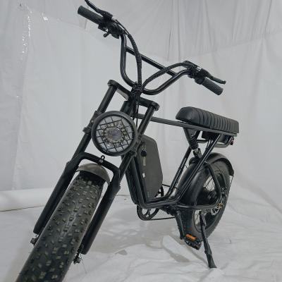 China Fashion Trend Down Pipe Shaped Steel Mountain Electric Bike With 7.7 Speed ​​Lithium Battery for sale