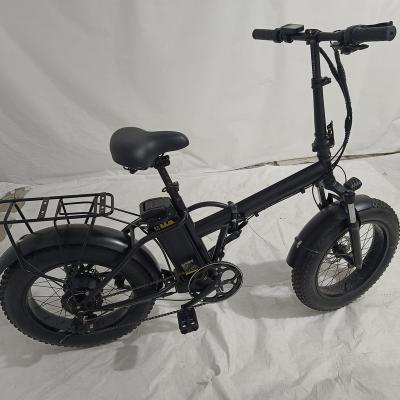 China Wuye Steel Ebike Folding Electric Bike With 7 Speed ​​Steel Frame 20 48v Lithium Battery for sale