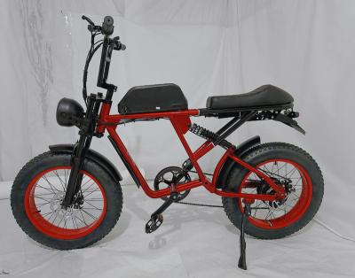 China Steel 20 7 Speed ​​48v Ebike Steel Frame Lithium Battery Electric Bike for sale