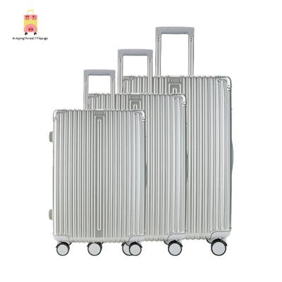 China Wholesale Silent Suitcase Luggage Men TAS Lock Suitcases Wheels Luggage Sets ABS 3pieces Hard Shell Business Travel Factory Travel for sale