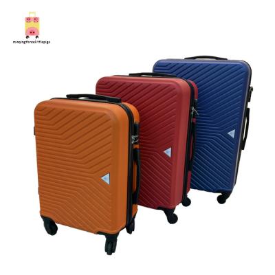 China Wholesale 8 Wheels ABS To ABS Trolley Luggage Backpack Fast Shipping USB Smart Suitcase Traveling Bags for sale