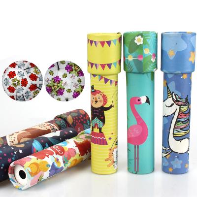 China Montessori Kaleidoscope Material Eco-friendly Rotating Magical Imaginative Classic Educational Toys Prince Children Interactive Logical Cartoon Toys for sale