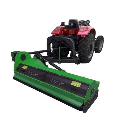 China Farms QIANYI AGFK PTO heavy duty 3point hitch flail mower with rear hood hammer for sale