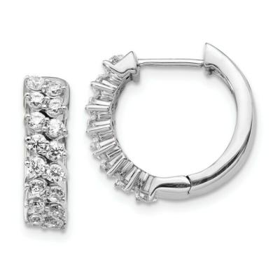 China Safe Customized 9K/10K/14K/18K Gold And Diamond Prong Setting Earrings for sale