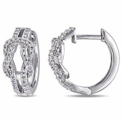 China Safe Customized Fine 9K/10K/14K/18K Gold And Diamond Earrings Jewelry Fine Earrings for sale