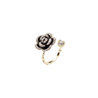 China Wholesale Adjustable Ring Fashion Vintage Fashion Design Pink Ring for sale