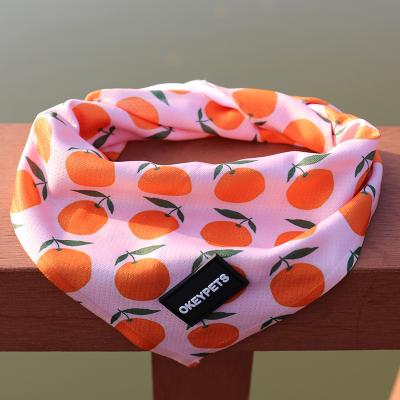 China Manufacturer Personalized Luxury Multi Color Pet Accessories Dog Cotton Bandana Viable Place Cat Collar for sale