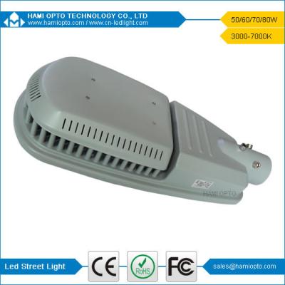 China 50 Watt Ra80 Outdoor Led Street Light / Led Steetlight For Road / Bridge , AC85-265V for sale