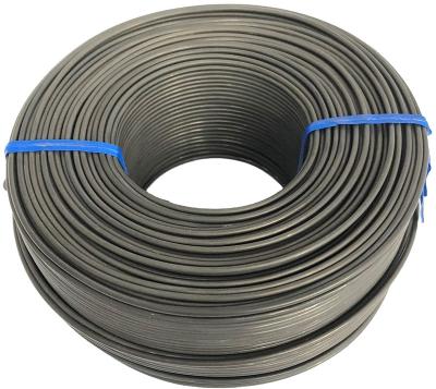 China Traditional Black Annealed Bright Steel Spool 3.5lbs 5kgs 25 Electro Link Wire 50 lbs Length Big Wood Spool for sale