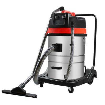 China Industrial Car Vacuum Wet / Dry 2 Motors 14 Gallon Capacity for sale