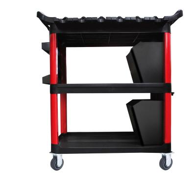 China Auto Repair Storage Tool Box Trolley Rolling Cart For Car Repair for sale