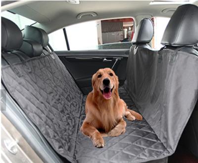 China Water Proof Dog Seat Cover Waterproof Scratch Proof Pet Car Hammock 600D Oxford Non-Slip Heavy Duty Seat Cover For Dogs for sale