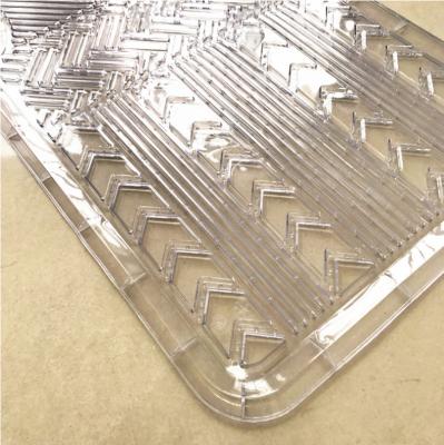 China Anti-skidding & Clean Set of 4 Premium Clear White Car Floor Mats for sale