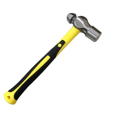 China Ball Pein Hammer Heat Treatment 2lb Ball Pein Hammer With Plastic Coating Handle for sale