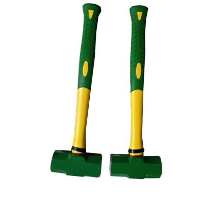 China Factory Price Direct Sledge Double Face Rubber Grip Engraved Sledgehammer 2lb- 25-40lb for sale