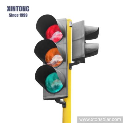 China Road safety led warning lights China made red yellow green traffic lights light with factory price for sale