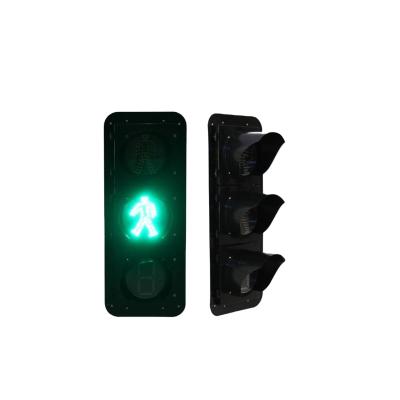 China Full Traffic Pavement Pedestrian Safety Ball Traffic Lights Light With System for sale