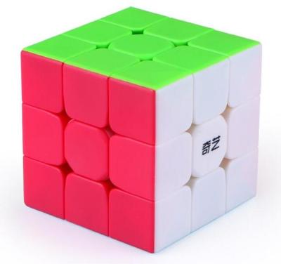 China Wholesale Stickerless Cube Puzzle Speed ​​Cube 3 Layers Magic Cube Puzzles Toys For Kids Adults for sale