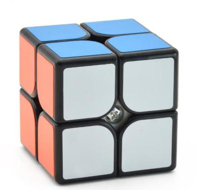 China Cube Puzzle With Stick Quality Primary 2 Level Layers Speed ​​Magic Puzzles Cube Educational Toys For Kids Adults for sale