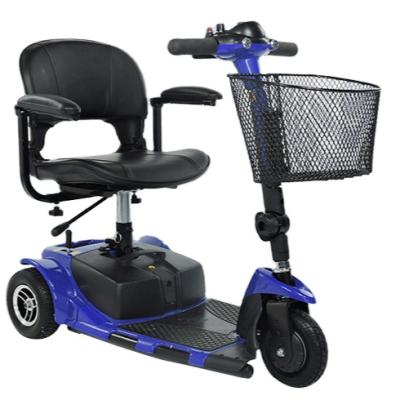 China Unisex Dismountable Foldable Portable Handicapped Disabled Moped Mobility Wheelchair Electric Mobility Scooters and Wheelchairs for sale