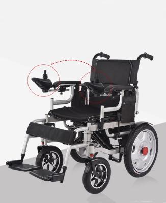 China Source Factory Folding Electric Wheelchair Handbike Folding Off Road Electric Wheelchair for sale