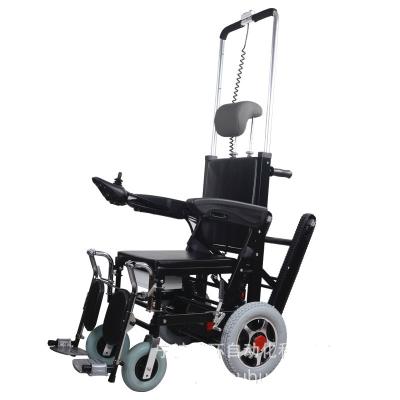 China Folding Electric Wheelchairs Back Stair Smart Up Down Stairs Folding Electric Stair Climbing Wheelchair for sale