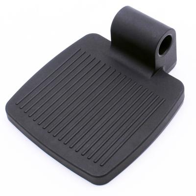 China Plastic Nylon/PP pp wheelchair parts footrest toilet seat foot board footrest parts nylon material wheelchair parts for sale