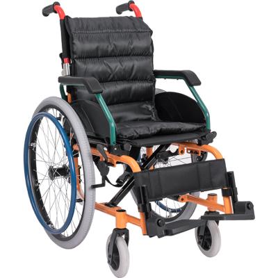 China High Quality Aluminum Alloy Vehicles Aluminum Alloy Wheelchair Disabled Manual Wheelchair For The Elderly for sale