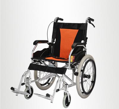 China Aluminum alloy travel price ultralight cheap wheelchair manual foldable manual wheelchairs for sale for sale