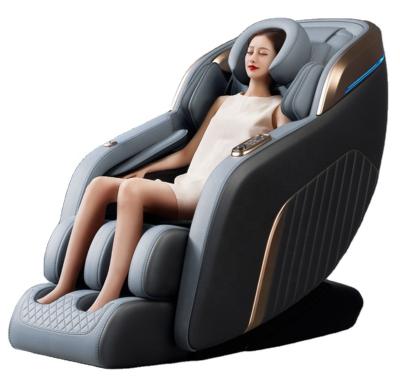 China Full Body Jare JR-A7-6687A LCD Blue-tooth Music Roller SL Track Electric Weightless Shiatsu Massage Chair for sale