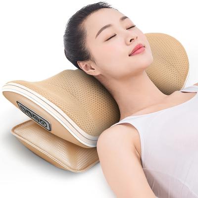 China Factory Lowest Price New Model Neck Jare Brand JR588-3D Hot Sales Neck Massager Electric Shiatsu Massage Pillow for sale