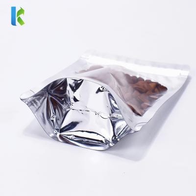 China China Supplier Recyclable Laminated Personalized Packaging Burger Stand Up Pouch Aluminum Foil Food Packaging Bag With Zipper for sale