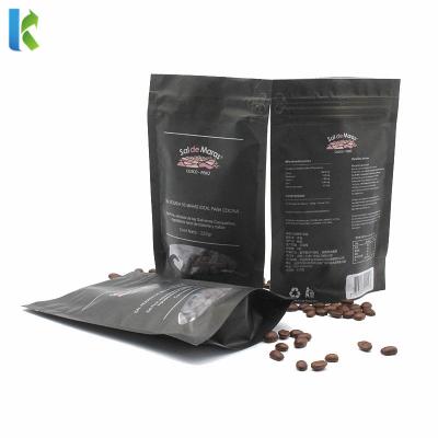 China For Coffee Beans Packaging Custom Printing Aluminum Foil Stand Up Zipper Lock Coffee Bag for sale