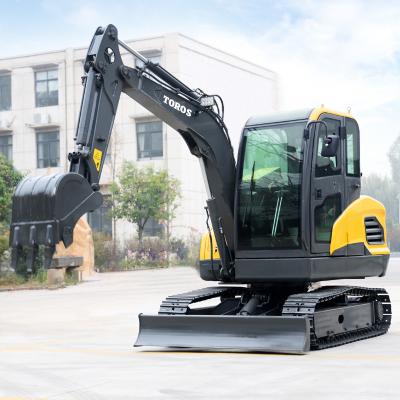 China Multipurpose Mini Excavator 4 Ton Garden Farm  Mini Digger supplier For Narrow Place for sale