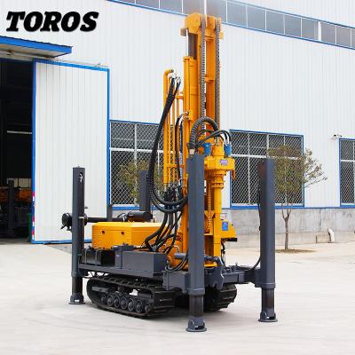 China TOROS Power Diesel Hydraulic Crawler Drilling Rig With YUCHAI Engine for sale