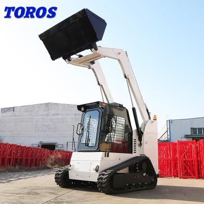 China Multifunctional Skid Steer Track Loader Heavy Duty Diesel Skid Steer for sale