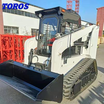 China All-Terrain-Skid-Steer-Lader mit Cummins B3.3-Motor leicht zu manövrieren zu verkaufen