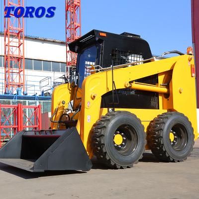 China Ventilación cerrada de la maquinaria 1000Kg Pequeño cargador delantero Skid Steer 1 año de garantía en venta