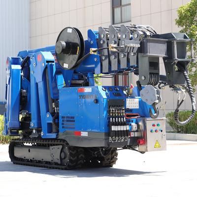 China High Efficiency Spyder Cranes spider crawler crane hydraulic boost for sale