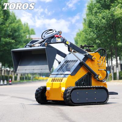 China Multifunktionelle 25-35PS Hinterstehen Mini Skid Steer Kleines Skid Loader zu verkaufen