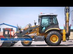 Multi Functional  Large Backhoe Loader Equipment 8300kg Total Weight