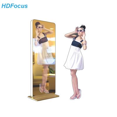 China High Quality Shopping Mall Magic LCD Advertising Smart Touch Screen Mirror Manufacturer In China for sale