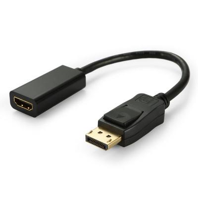 China COMPUTER 4K DisplayPort to HDMI Adapter 4K DP Display Port to HDMI Female to Male Adapter Cable DP to hdmi for sale