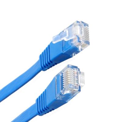 China CAT5e/CAT6/CAT6a/CAT7 flat cable /patch cord cat7 cord cable/patch cable for sale