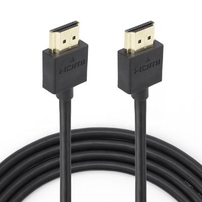 China Slim UHD 4K 60Hz HDMI Cable 4K HDMI Cable Support 3D Male to Male hdmi to slim hdmi cable with Ethernet for sale