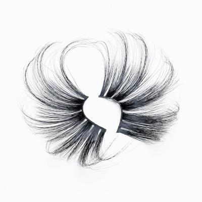 China High Quality Handmade Natural Soft False Mink Eyelashes Seller 70MM Custom Eyelashes for sale