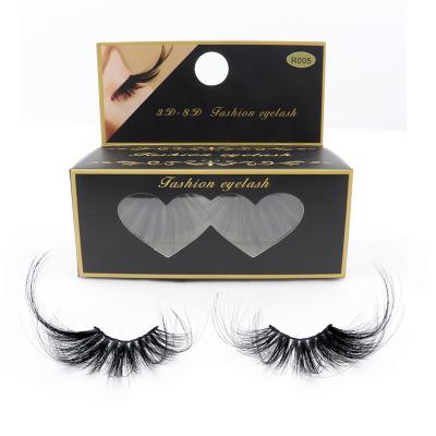 China Natural Soft Fluffy 3D Mink False Eyelashes Lightweight Natural Look 70MM Exaggeration Lashes Strips for sale