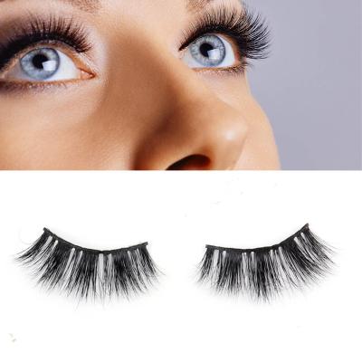 China Natural Soft Seller of 3d Mink Eyelash Synthetic Magnetic Customized Lash Boxes False Eyelashes for sale